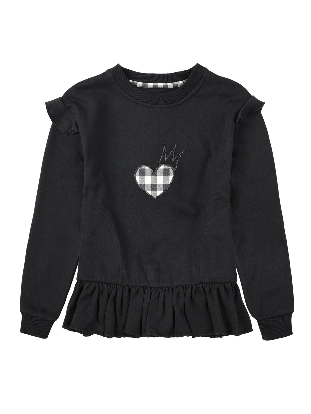 SUDADERA NIÑA NEGRA 