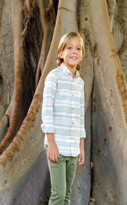 CAMISA ÉTNICA BEIGE