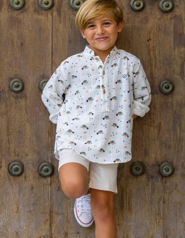 CAMISA ESTAMPADOS FISH