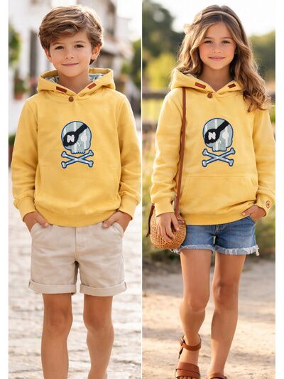 SUDADERA  MUSTARD PIRATA
