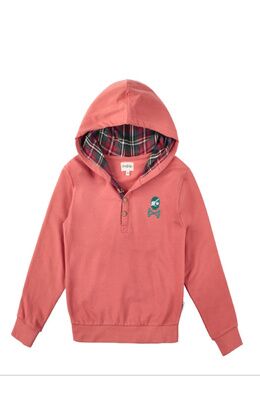 SUDADERA NIÑO HUESO CORAL