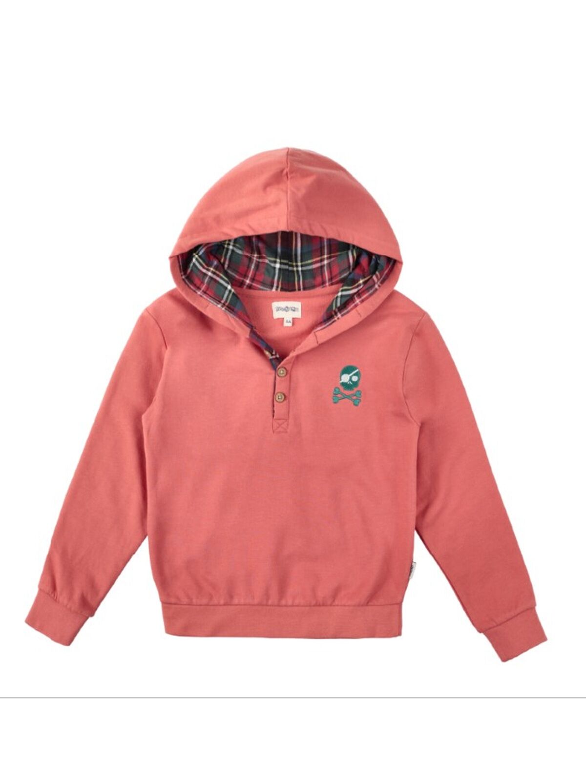 SUDADERA NIÑO HUESO CORAL