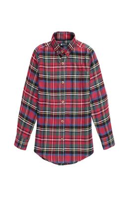 RED WELSH CHECK SHIRT