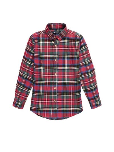RED WELSH CHECK SHIRT