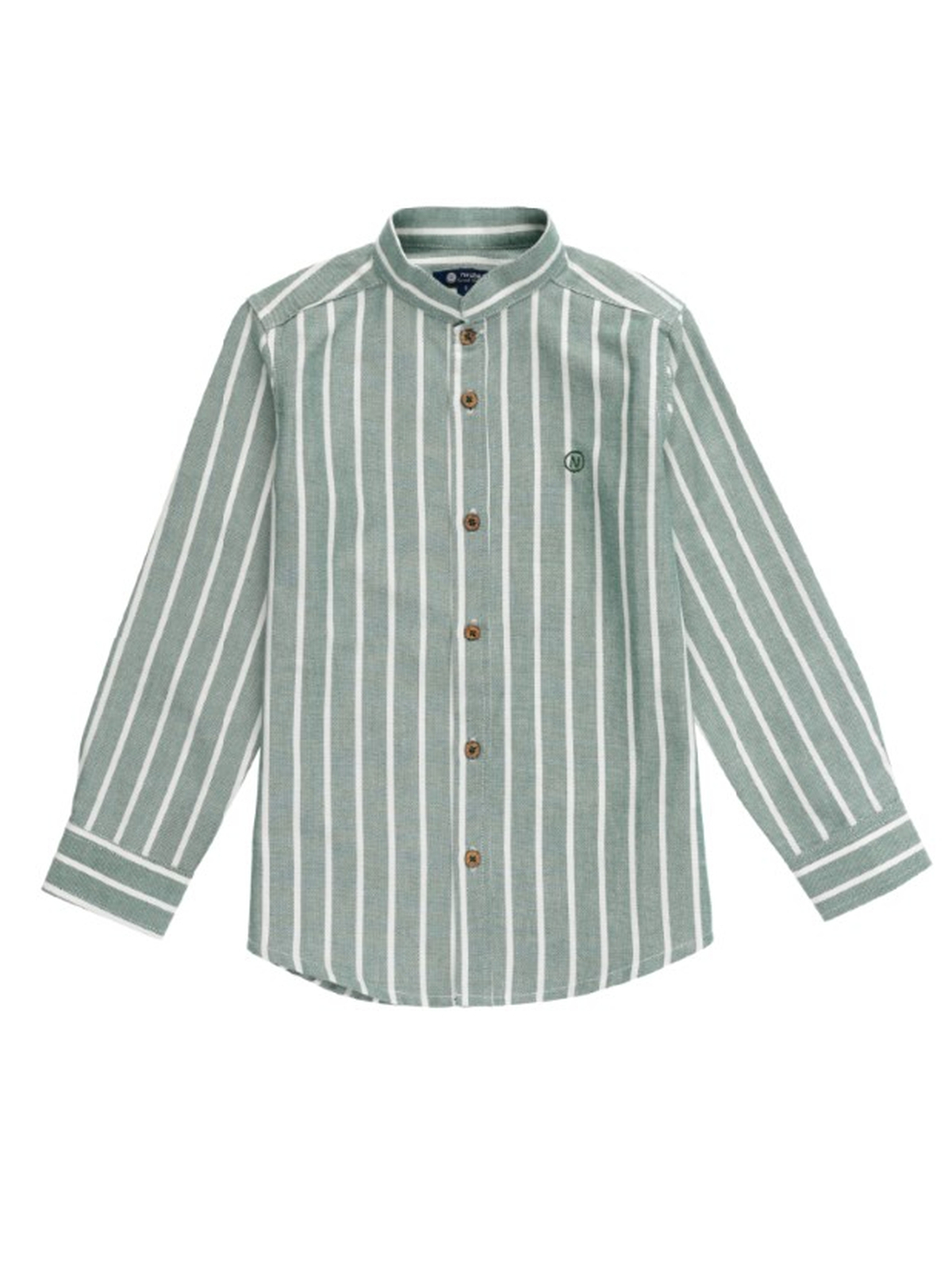 CAMISA NIÑO RAYAS GREEN