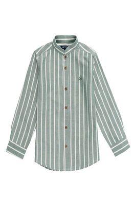 CAMISA NIÑO RAYAS GREEN