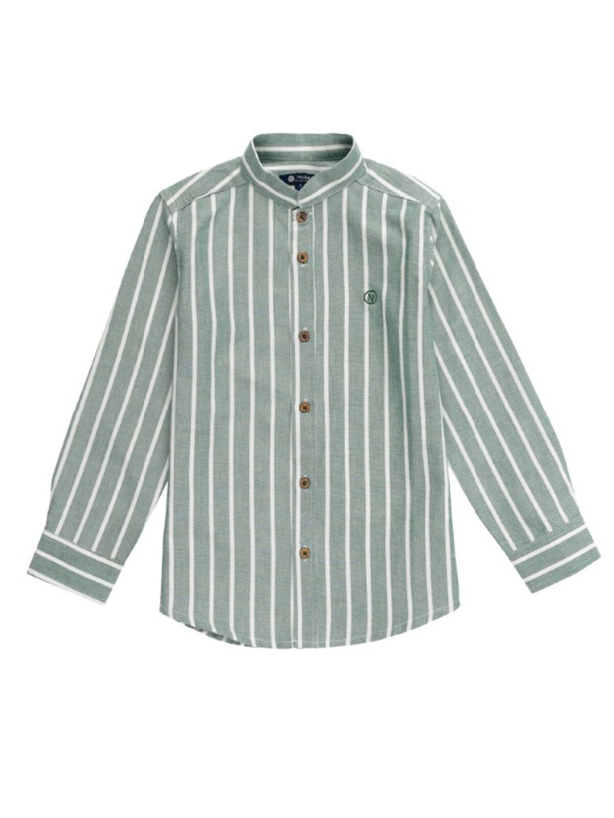 CAMISA NIÑO RAYAS GREEN