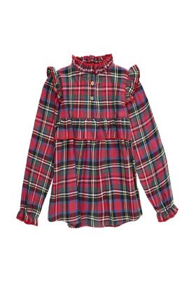 GIRL'S RED WALES SHIRT
