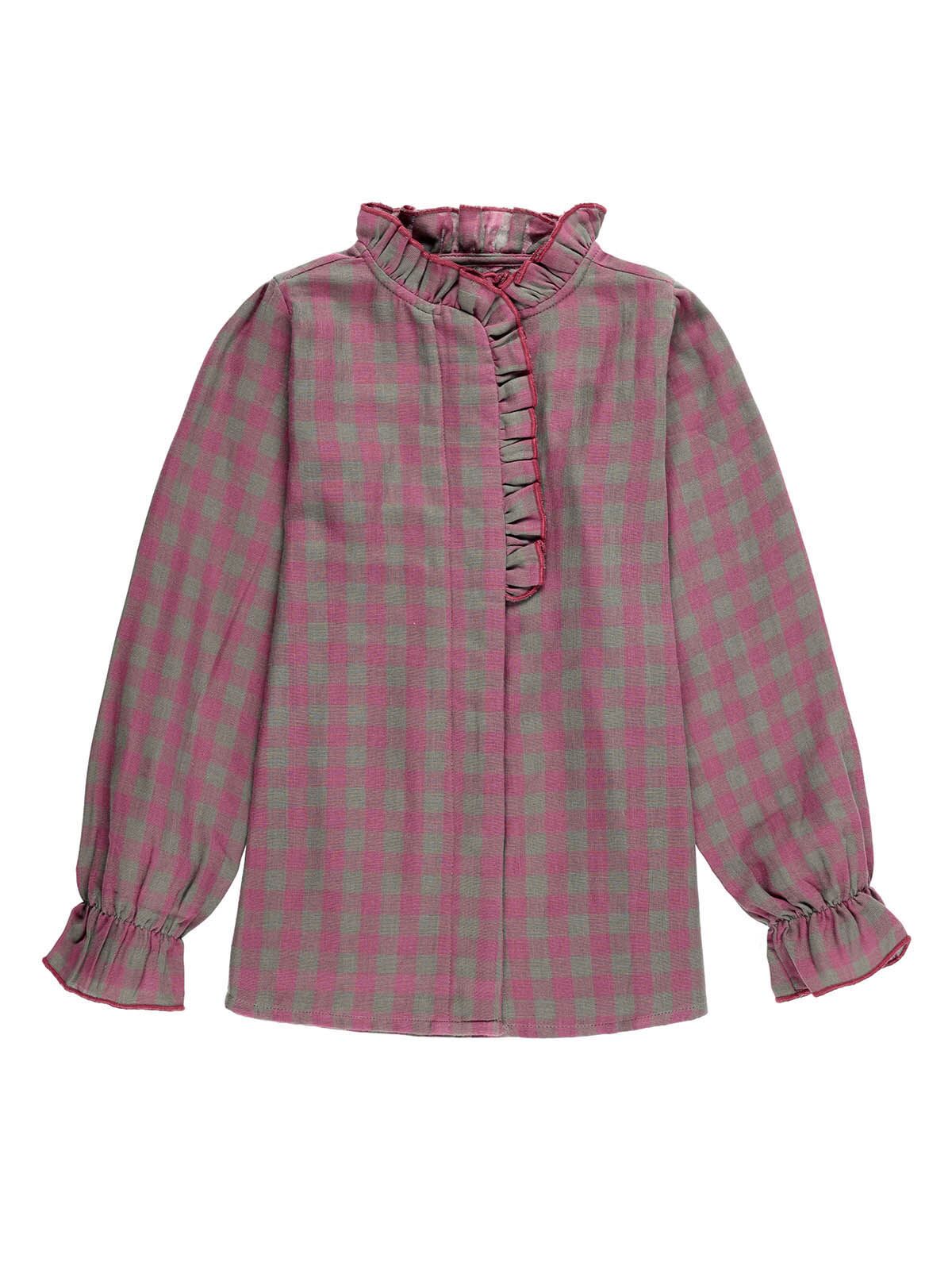 CAMISA NIÑA VICHY BUGANVILLA