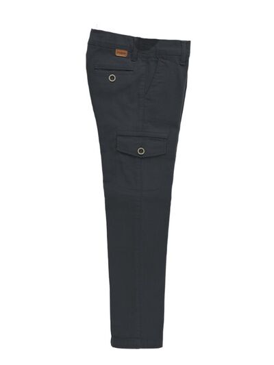 PANTALÓN CHINO CARGO NEGRO 001