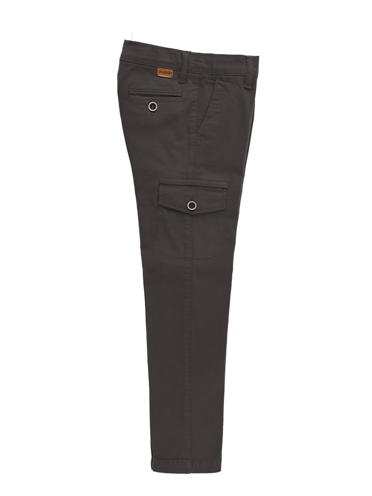 PANTALON CHINO CARGO CHOCOLATE 800