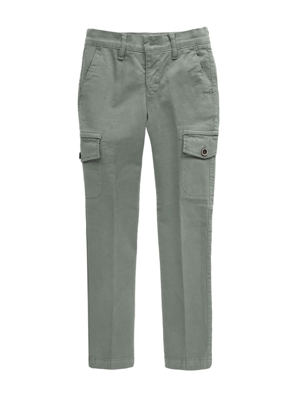 PANTALON CHINO CARGO VERDE SECO 650