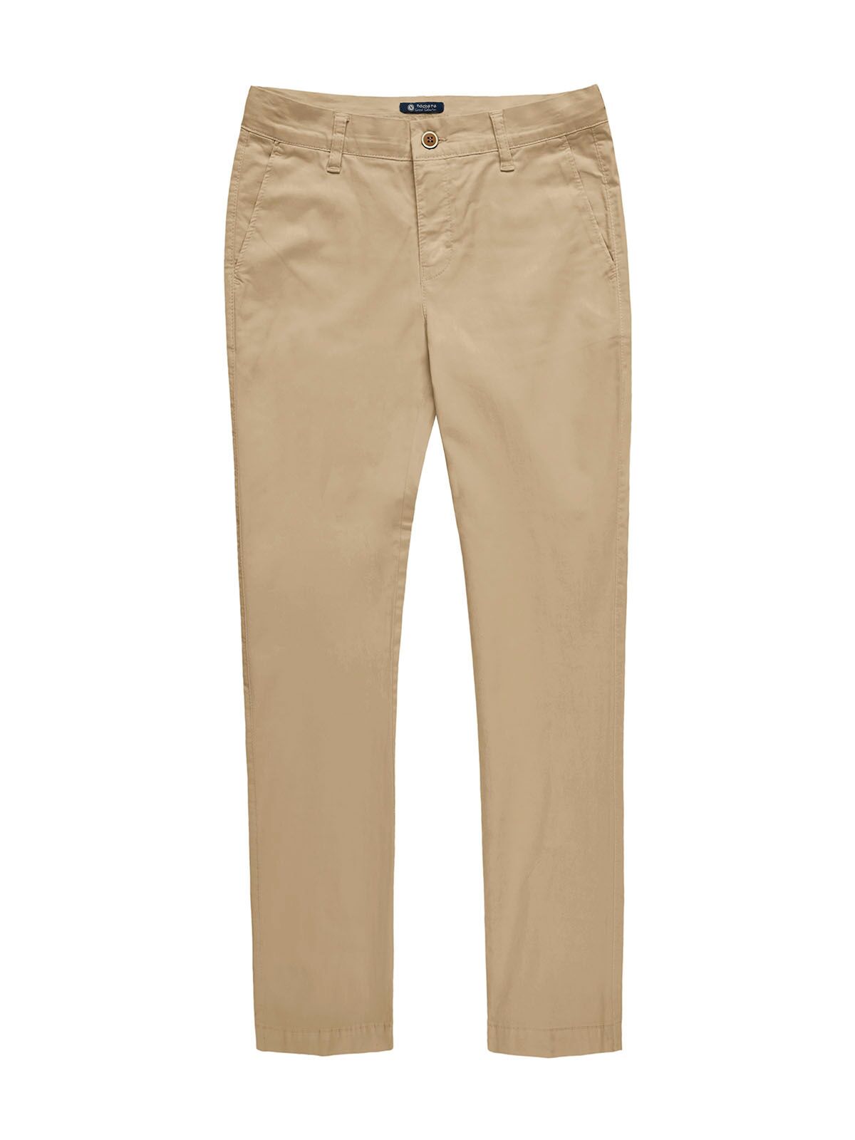 PANTALON LARGO CAMEL