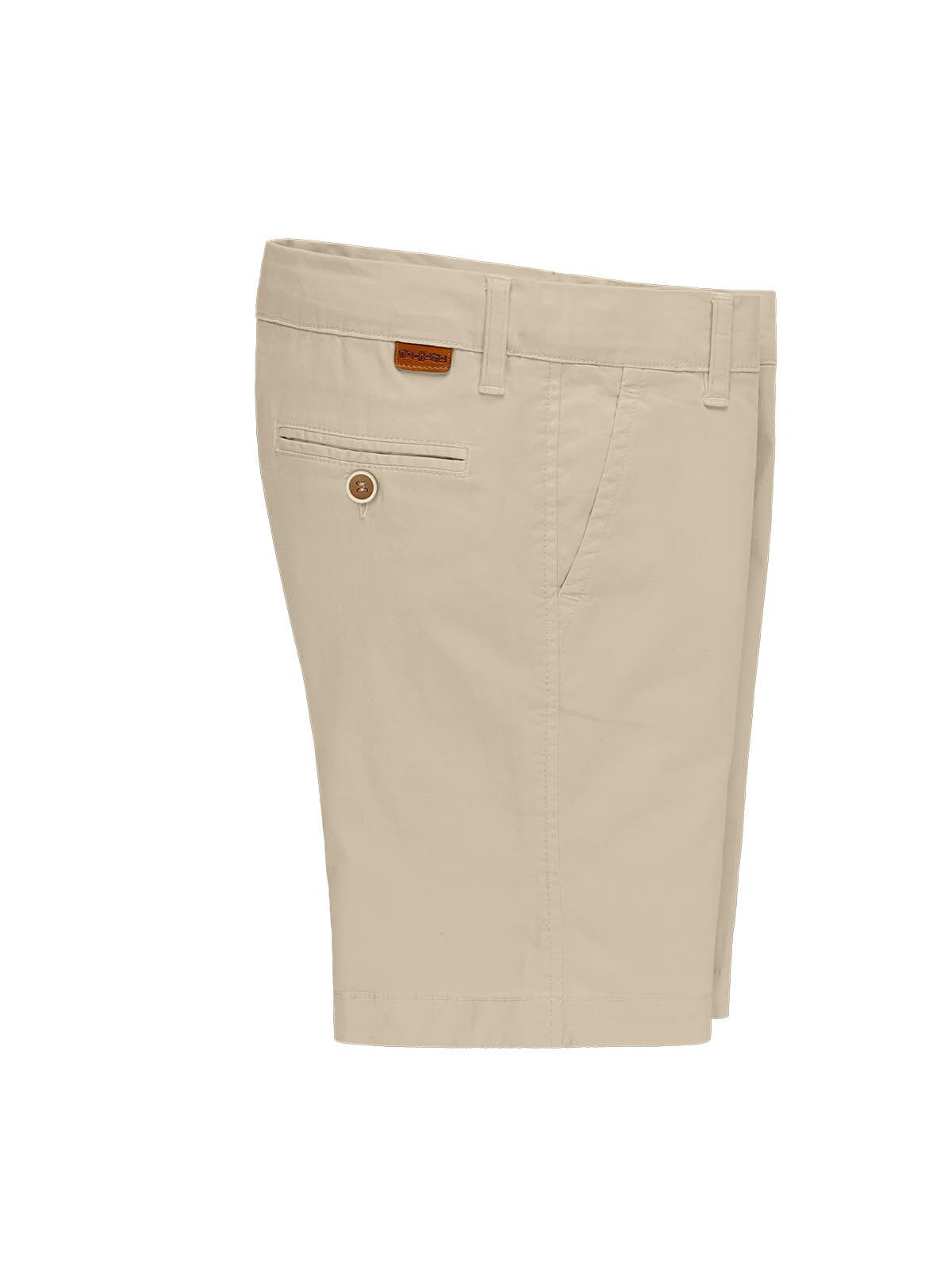 PANTALON CORTO BERMUDA ALGODON BEIGE